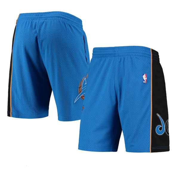 Men's Washington Wizards 2002-03 Blue Mitchell & Ness Shorts (Run Small) Men's Washington Wizards 2002-03 Blue Mitchell & Ness Shorts (Run Small)